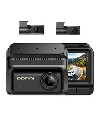 DDPAI Z90T Dashcam Tripla 4K+2K+2K con GPS e Wi-Fi