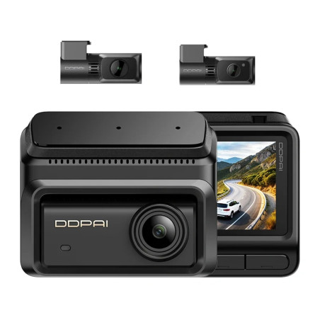 DDPAI Z90T 4G Dashcam Tripla 4K + 2K + 2K con GPS e ADAS