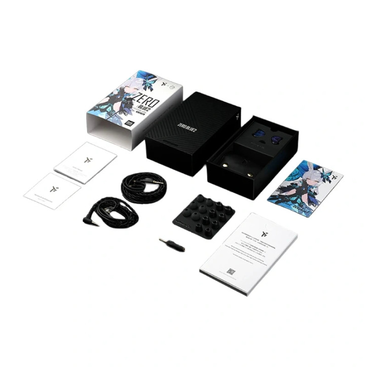 TRUTHEAR Zero Blue 2 Cuffie Cablate con Microfono Blu TRUTHEAR Zero Blue 2 Cuffie Cablate con Microfono Blu