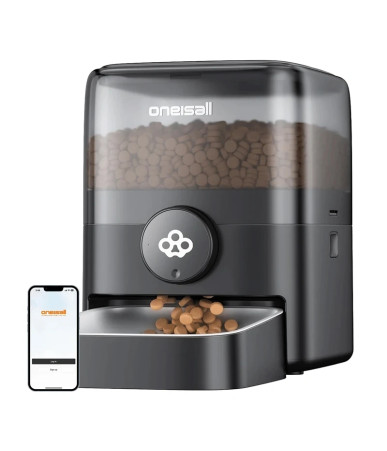 Distributore automatico di cibo smart WiFi Oneisall 5L PF08