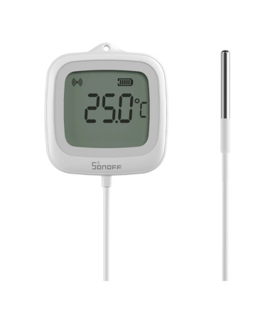 Sonoff SNZB-02LD Sensore Temperatura LCD ZigBee (con sonda) - foto 7