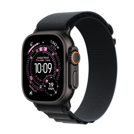 Apple Watch Ultra 3 49mm 5G Nero Titanio con Alpine Loop Nero
