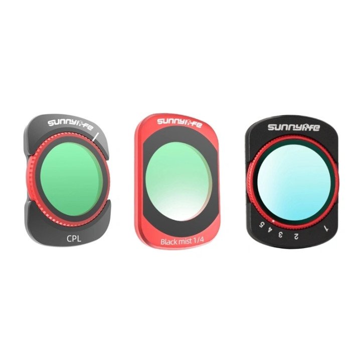 Sunnylife Set Filtri Pocket 4/3 1/4 VND CPL Nero