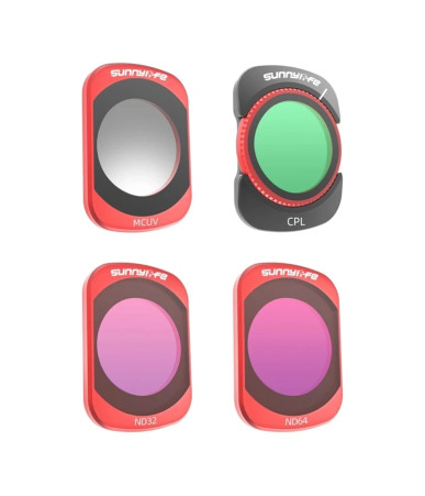 Sunnylife Set Filtri MCUV CPL ND32/64 per Action Cam