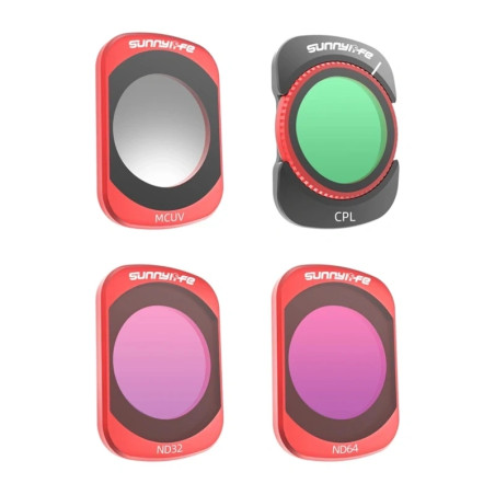Sunnylife Set Filtri MCUV CPL ND32/64 per Action Cam