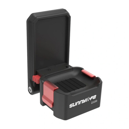 Sunnylife Adattatore Magnetico per Supporti Foto-Video 1/4" Nero