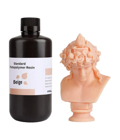 Resina per Stampa 3D ELEGOO Standard 1kg Beige