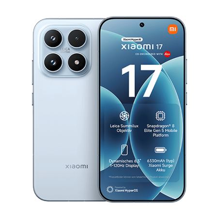 Xiaomi 17 5G Dual Sim 12GB RAM 512GB Blu