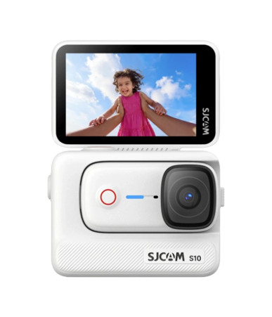 SJCAM S10 Action Cam 4K con Memoria 64GB Bianco