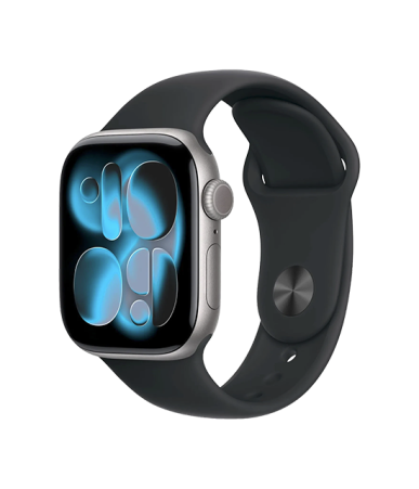 Apple Watch Series 11 GPS 42mm Grigio Siderale Alluminio Nero