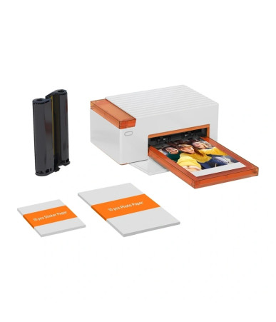 Stampante Fotografica Portatile Liene Amber M210 4x6" con Batteria