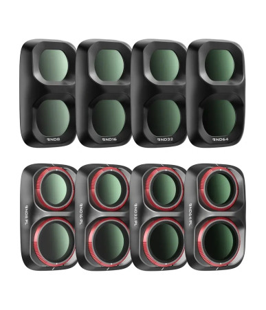 Freewell Filtri All Day per DJI Osmo Pocket 4P (Set da 8)