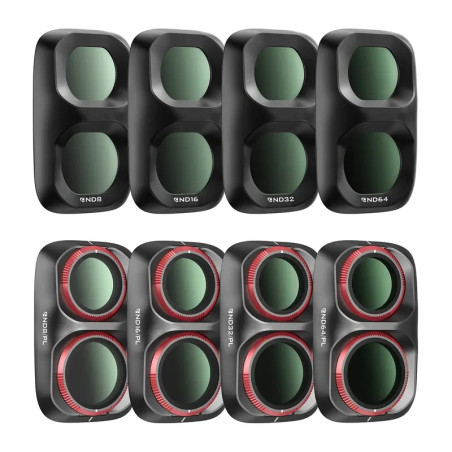 Freewell Filtri All Day per DJI Osmo Pocket 4P (Set da 8)