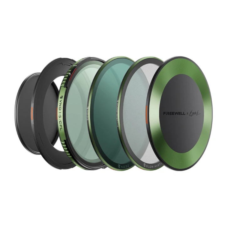 Freewell Kit Filtri ND/CPL Variabile Brandon Li 67mm