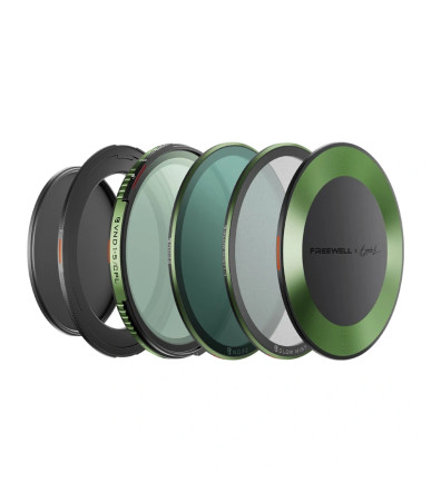 Freewell Kit Filtri Fotografici Variabili ND/CPL Brandon Li 72mm