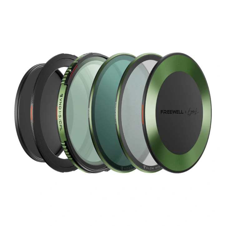 Freewell Kit Filtri Variabili ND/CPL Brandon Li 86mm