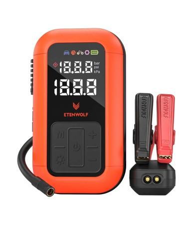 Etenwolf X6 Pro Max Mini Compressore Portatile 11.03 bar 12000 mAh