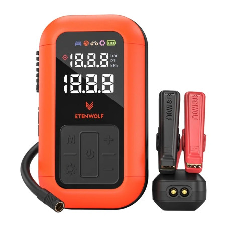 Etenwolf X6 Pro Max Mini Compressore Portatile 11.03 bar 12000 mAh