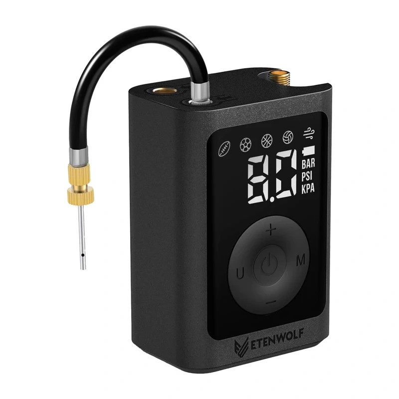 Pompa elettrica per palloni Etenwolf P300 Plus 3200 mAh, nero