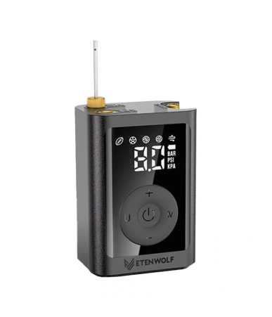 Etenwolf P300 Pompa Elettrica per Palloni 2600mAh Nero
