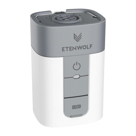Etenwolf AIR 5 Pompa Elettrica Portatile 5200mAh Bianca