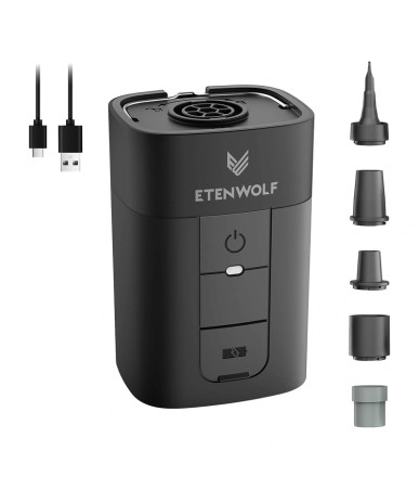 Pompa Elettrica Portatile Etenwolf AIR 5 5200mAh Nera