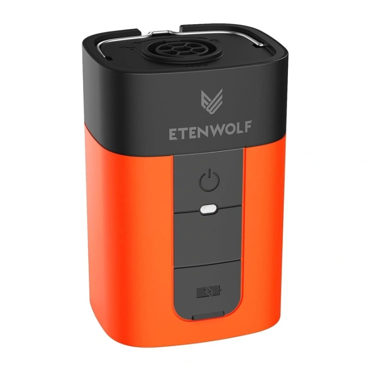 Etenwolf AIR 5 Pompa Elettrica Portatile 5200mAh Arancione Etenwolf AIR 5 Pompa Elettrica Portatile 5200mAh Arancione