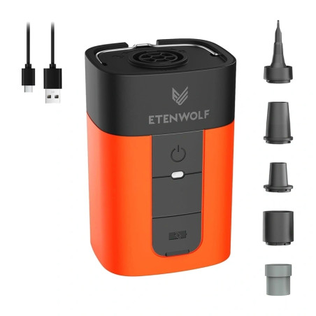 Etenwolf AIR 5 Pompa Elettrica Portatile 5200mAh Arancione