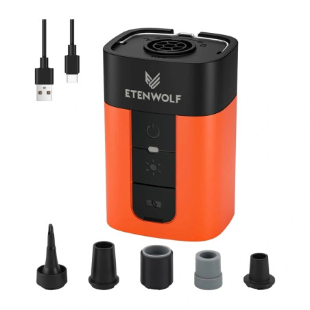 Etenwolf AIR 5 Pro Pompa Elettrica 10400mAh Arancione