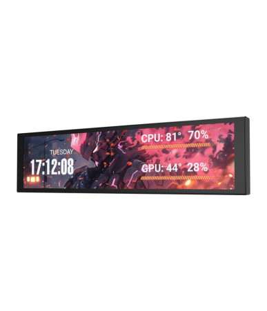 Monitor darkFlash V92 9.2" IPS 1920x462 Nero