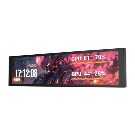 Monitor darkFlash V92 9.2" IPS 1920x462 Nero