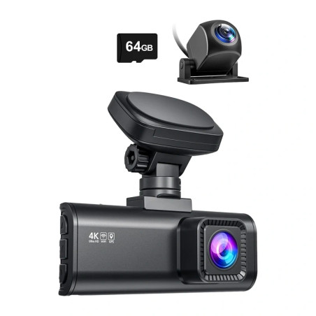 Redtiger F7N Dashcam 4K WiFi con Scheda 64GB