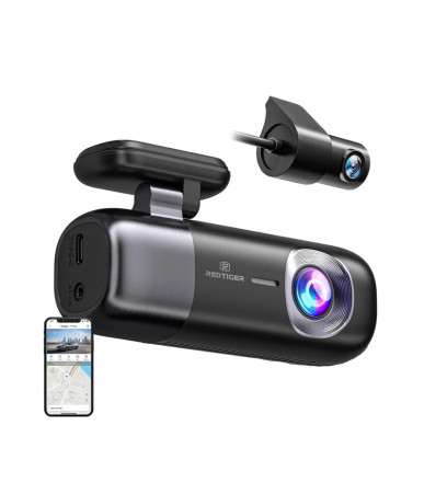 Redtiger F9 Dashcam 4K WiFi GPS