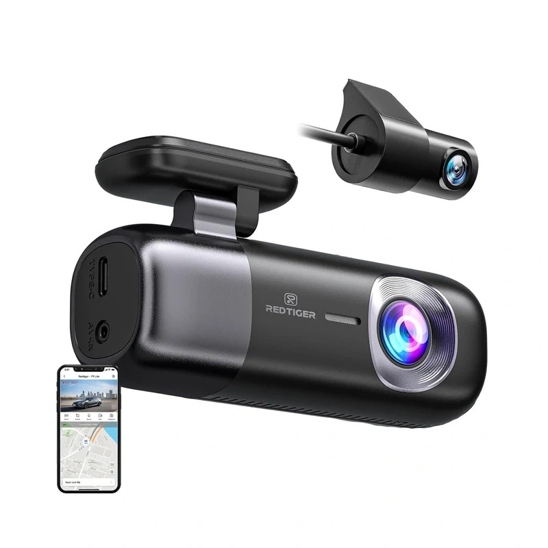 Redtiger F9 Dashcam 4K WiFi GPS