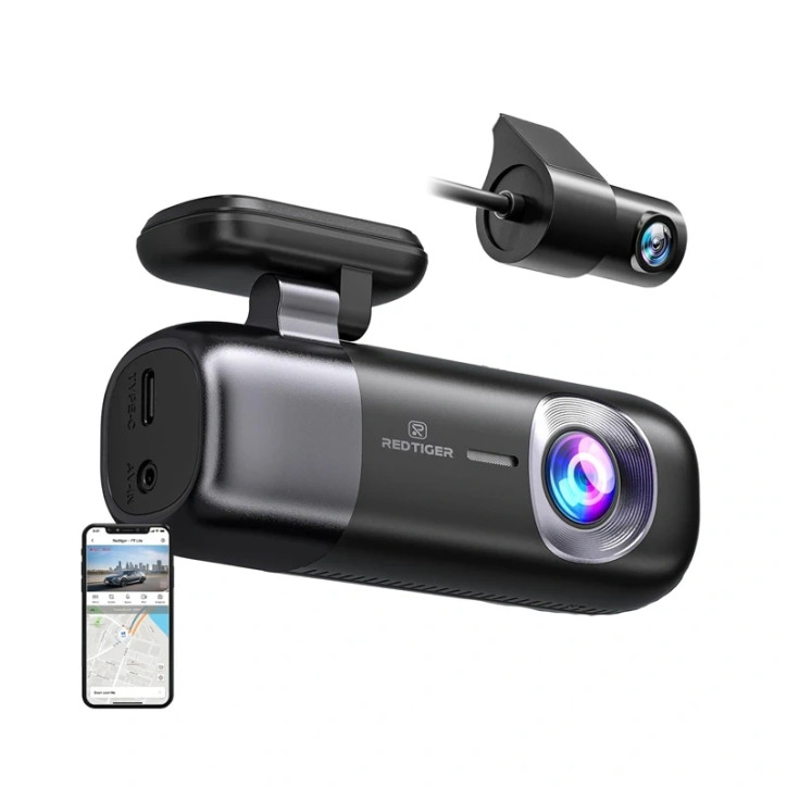 Redtiger F9 Dashcam 4K WiFi GPS Redtiger F9 Dashcam 4K WiFi GPS