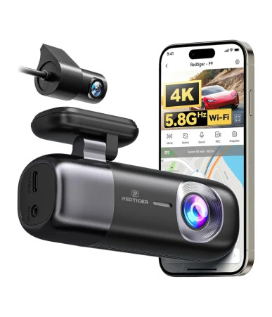 Redtiger F9 Dashcam 4K WiFi GPS - foto 3