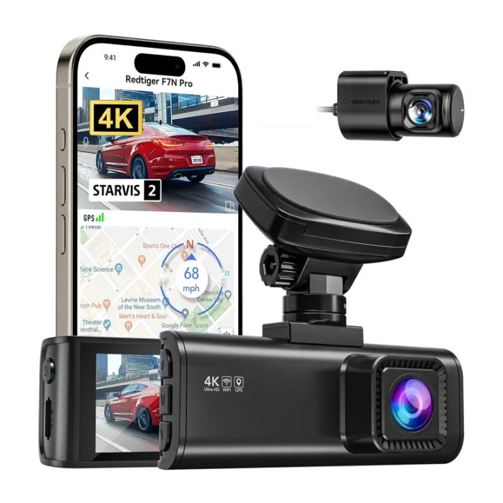 Redtiger F7N Pro Dashcam 4K WiFi GPS