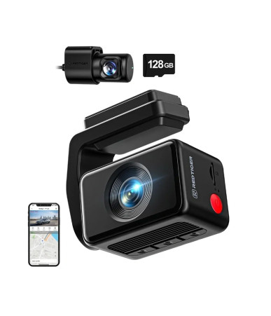 Redtiger F4 Pro Dashcam 4K WiFi GPS 128GB