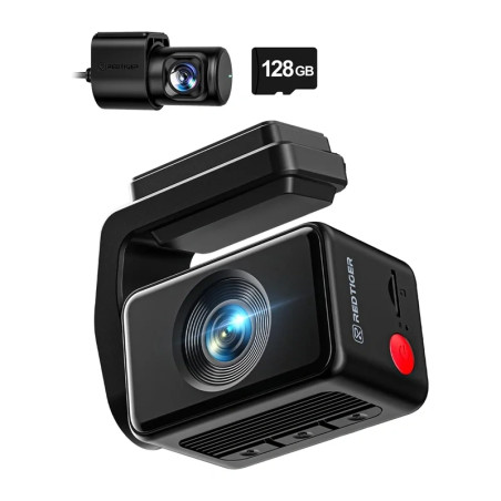 Redtiger F4 Pro Dashcam 4K WiFi GPS 128GB