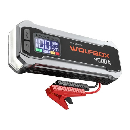 Wolfbox MegaVolt 24 Avviatore di Emergenza 24000 mAh 4000A