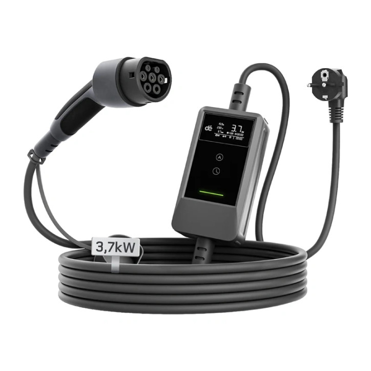 Caricatore portatile per auto elettrica dé 3kW cavo 10m Caricatore portatile per auto elettrica dé 3kW cavo 10m