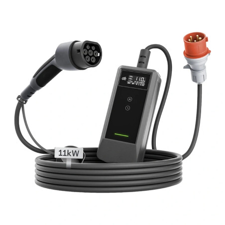 Caricatore portatile per auto elettrica dé 11kW cavo 20m