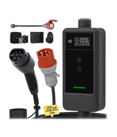 Caricatore portatile per auto elettrica dé Traveler Set 22kW