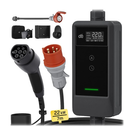 Caricatore portatile per auto elettrica dé Traveler Set 22kW