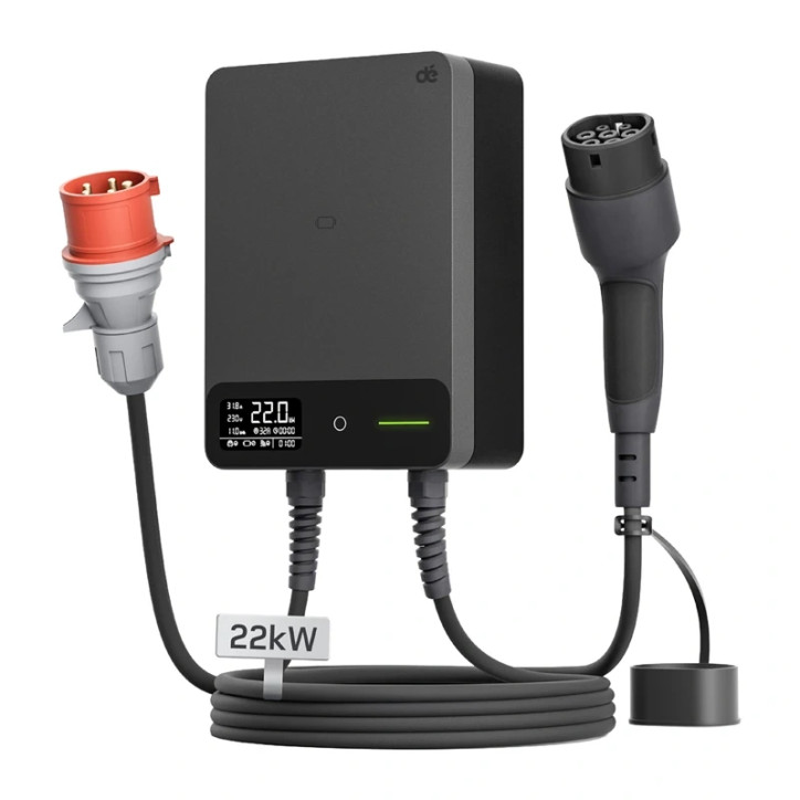 Wallbox dé 22kW con cavo da 7m