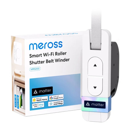 Avvolgitapparella smart Meross MRS200MA-EU Wi-Fi Matter, 45 kg
