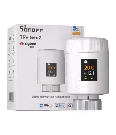 Sonoff Testina Termostatica Smart TRV Gen2 Zigbee - foto 5