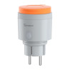 Sonoff Presa Smart da Esterno S61STPF-PM-O Matter Wi-Fi Grigio/Arancione