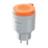 Sonoff Presa Smart da Esterno S61STPF-PM-O Matter Wi-Fi Grigio/Arancione