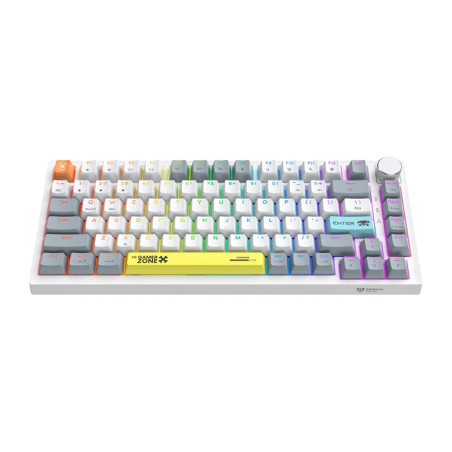 ONIKUMA G52 Tastiera Meccanica Gaming 82 Tasti RGB (Nero)